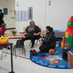 Improtéine était de passage à l’école Notre-Dame